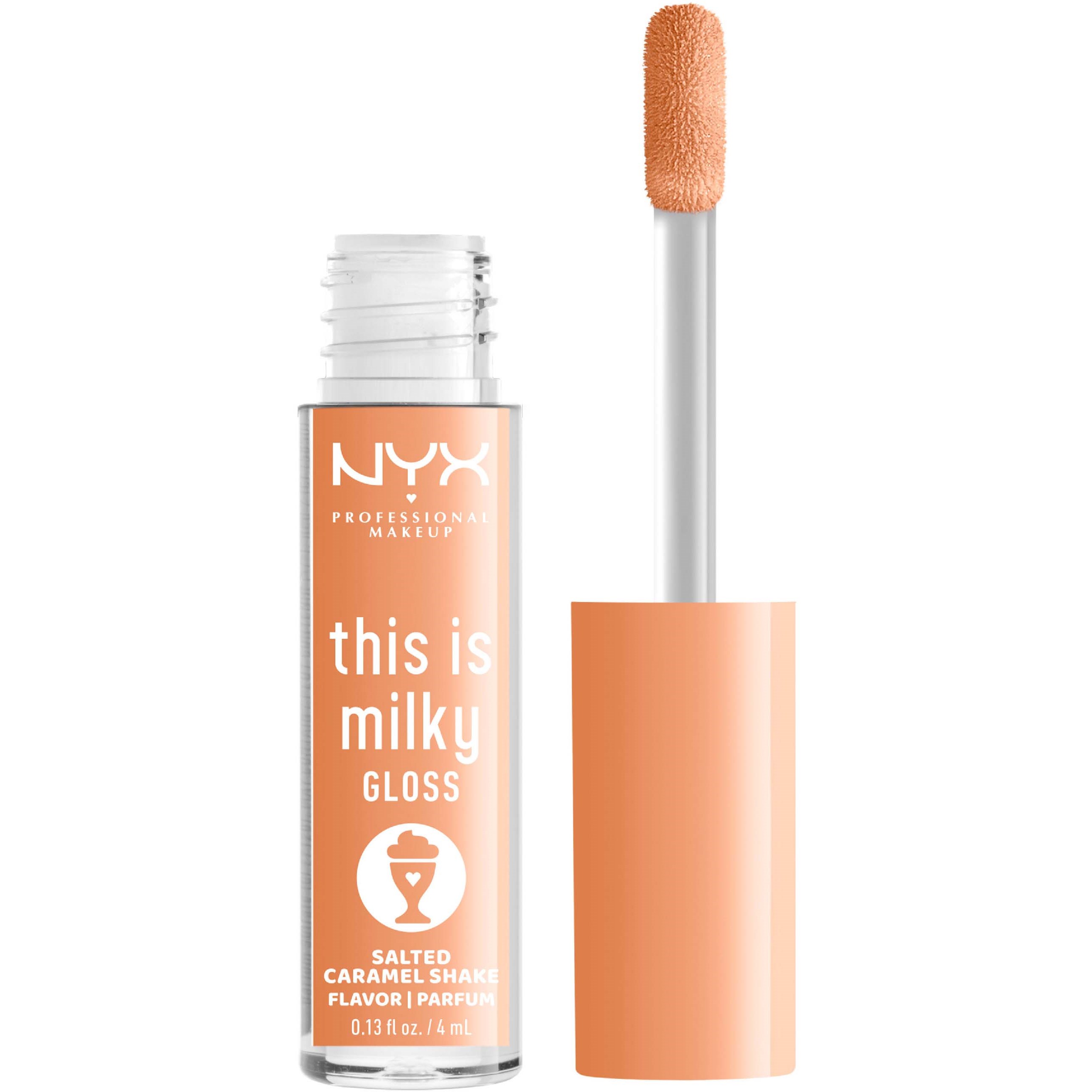Läs mer om NYX PROFESSIONAL MAKEUP This Is Milky Gloss 18 Salted Caramel Shake