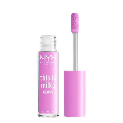 NYX PROFESSIONAL MAKEUP This Is Milky Gloss Lilac Splash