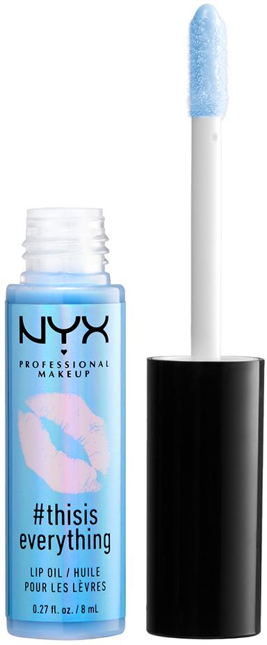 NYX PROFESSIONAL MAKEUP Thisiseverything Lip Oil Sheer Sky Blue