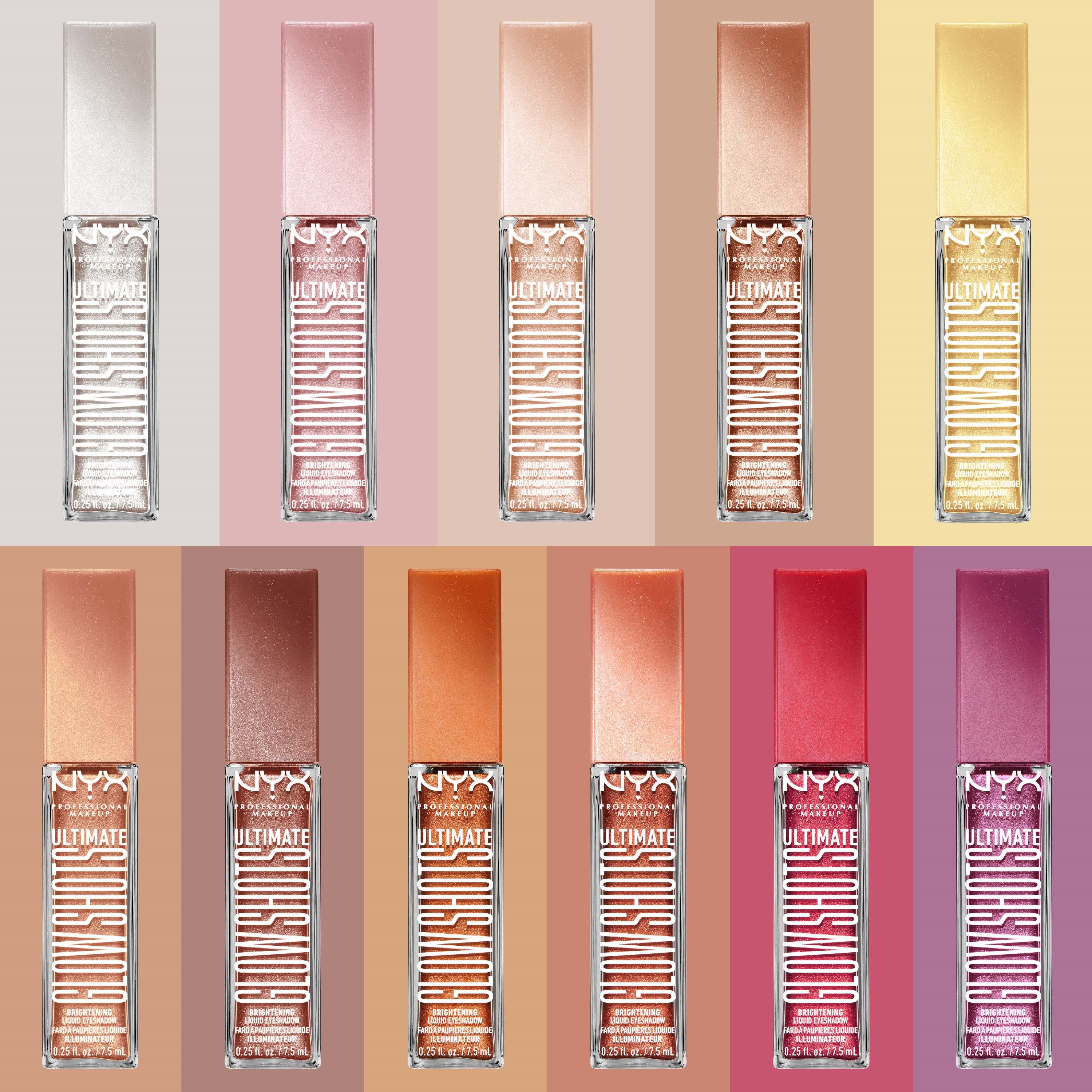 NYX PROFESSIONAL MAKEUP Ultimate Glow Shots 03 Come Thru Coconut - Cie (obrázok 5)