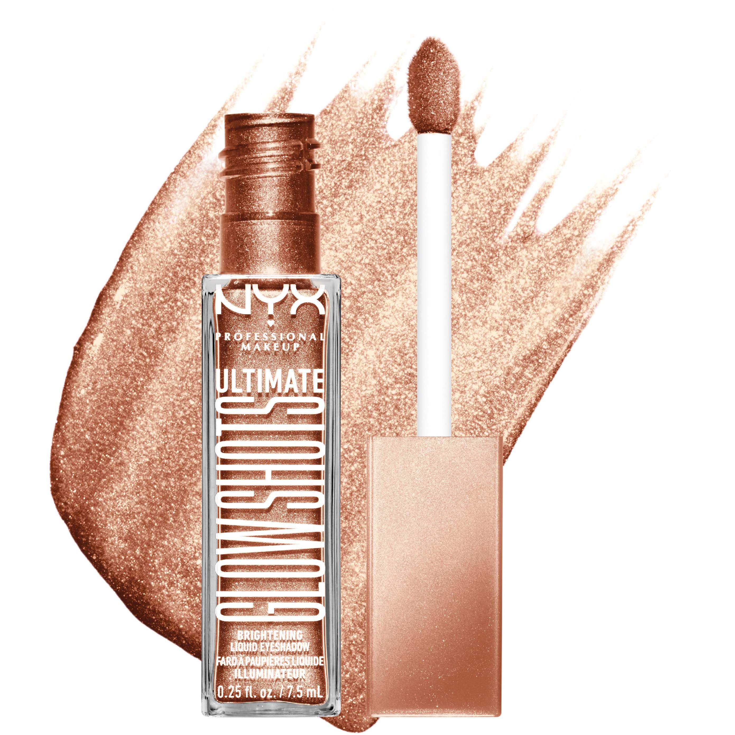 NYX PROFESSIONAL MAKEUP Ultimate Glow Shots 06 Golden Goji - Cień do p (obrázok 3)
