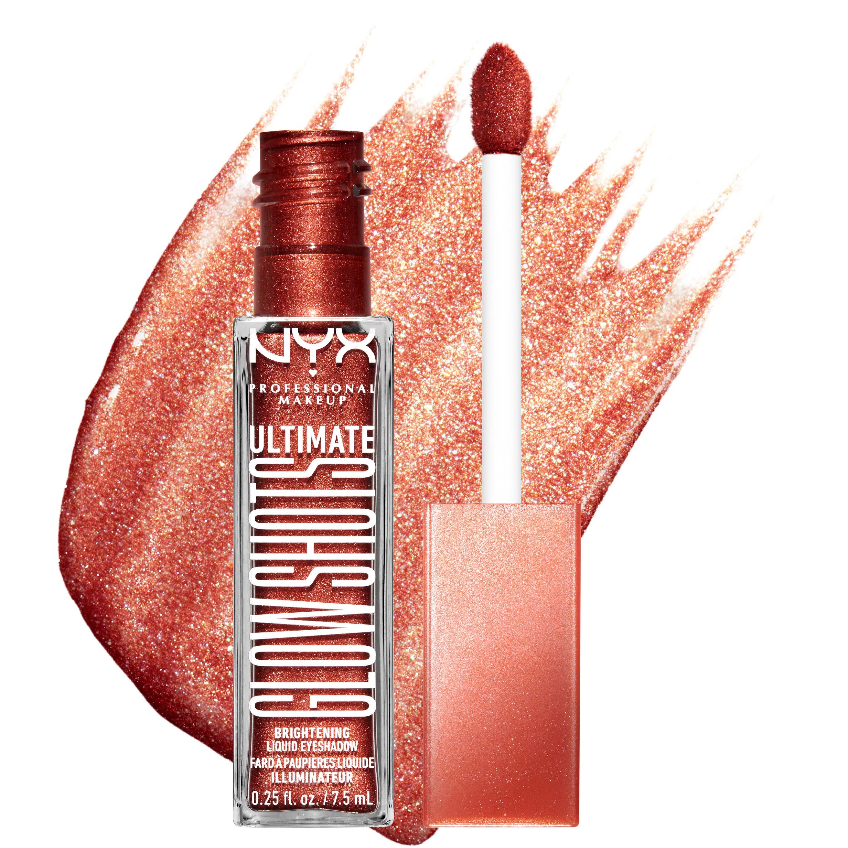 NYX PROFESSIONAL MAKEUP Ultimate Glow Shots 11 Clementine Fine - Cień (obrázok 3)