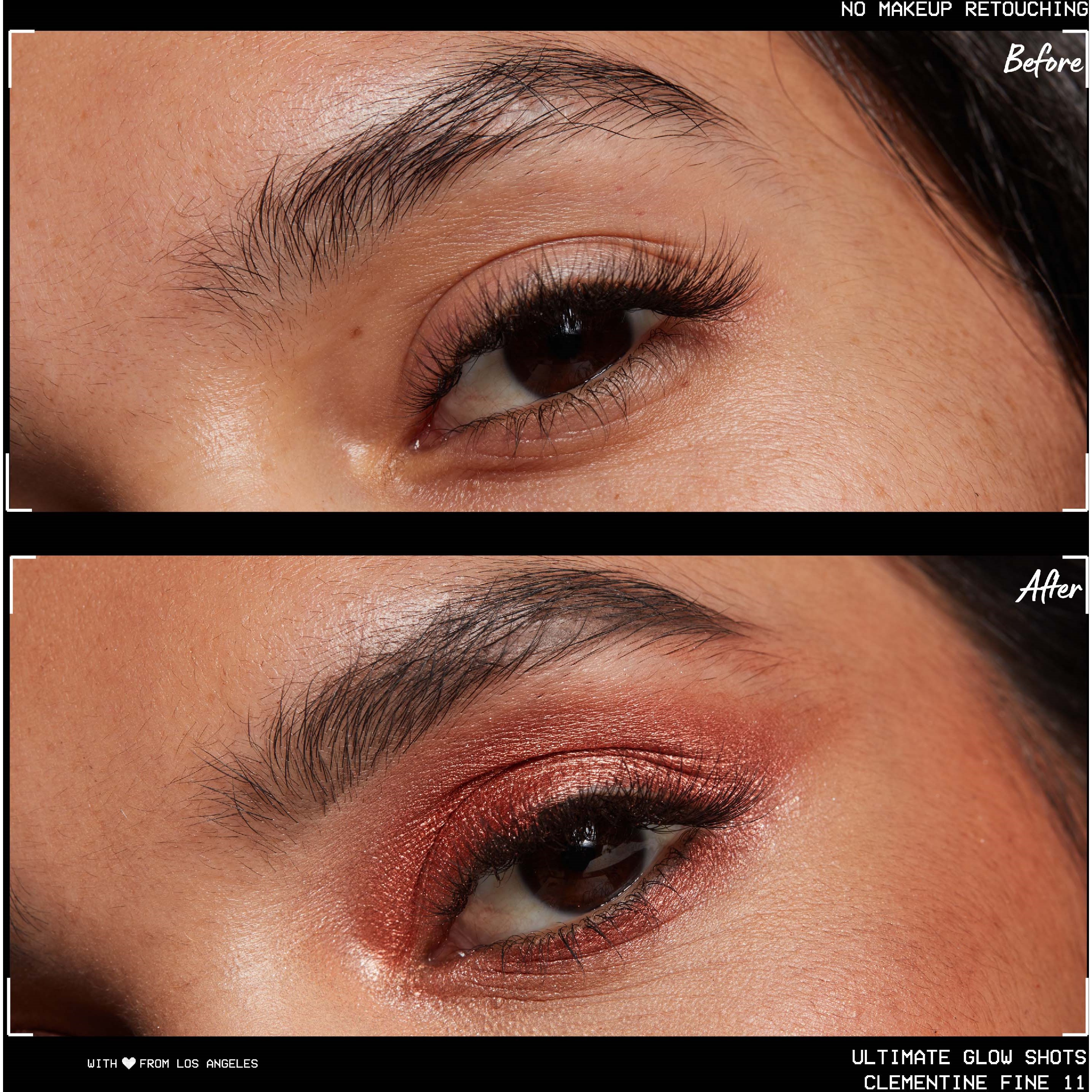 NYX PROFESSIONAL MAKEUP Ultimate Glow Shots 11 Clementine Fine - Cień (obrázok 5)