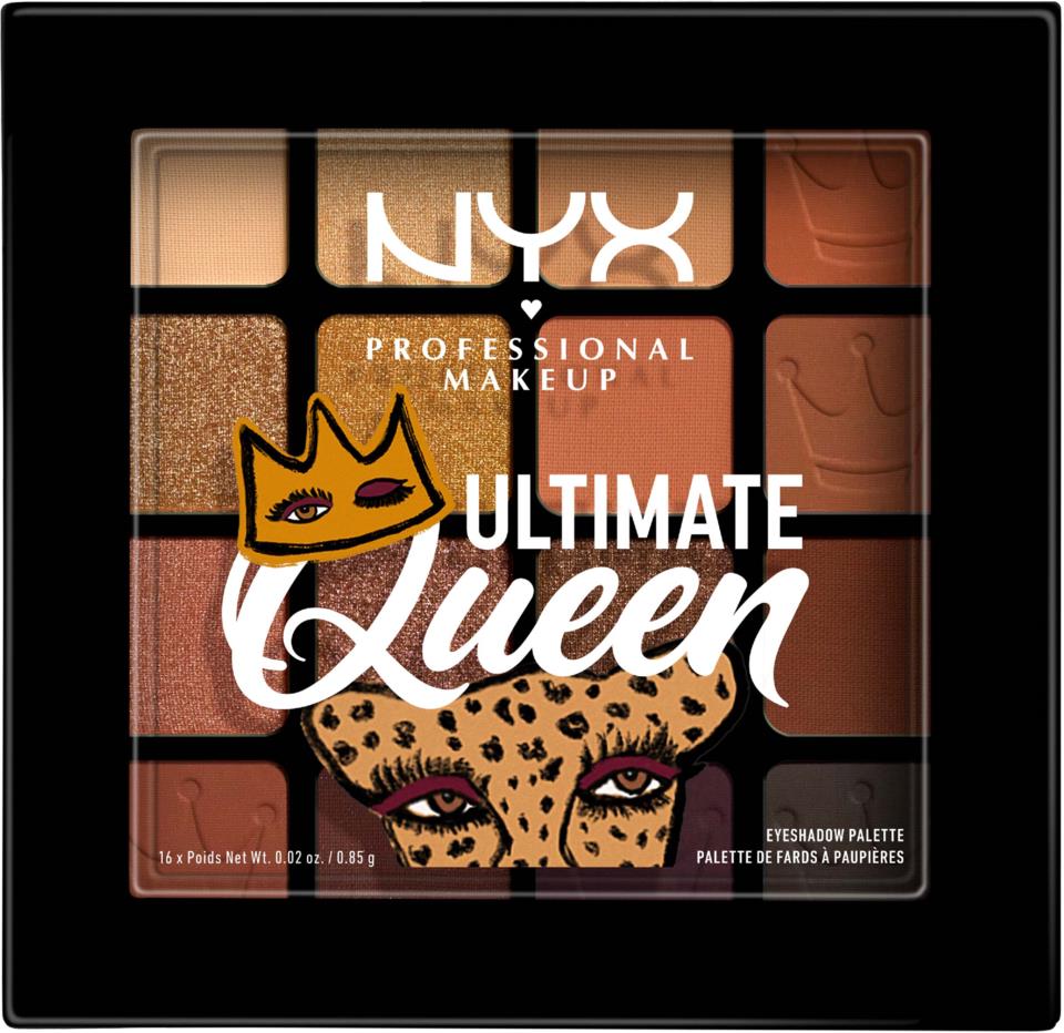 NYX Professional Makeup Ultimate Queen Collection Shadow Palette 16 pan