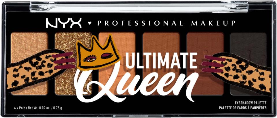 NYX Professional Makeup Ultimate Queen Collection Ultimate Edit Petite Shadow Palette