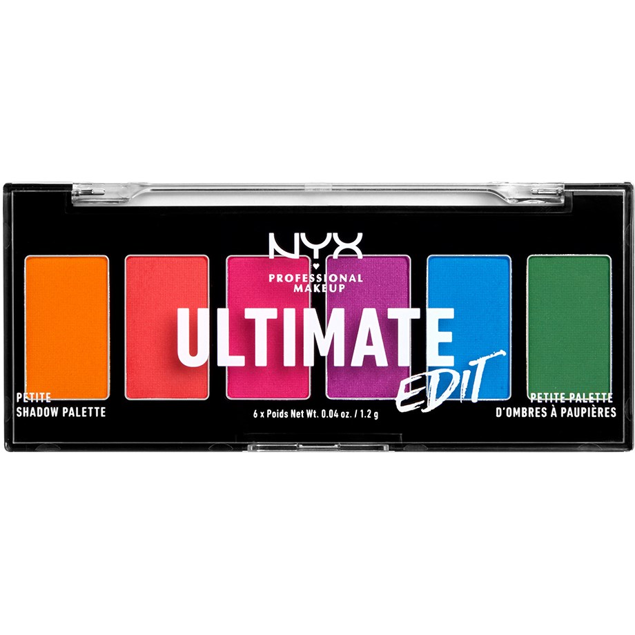 NYX PROF. MAKEUP Ultimate Shadow Palette Petite Edition - Brights