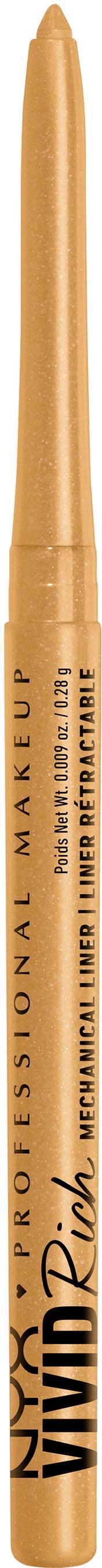 NYX PROFESSIONAL MAKEUP Vivid Rich Mechanical Eyeliner 01 Amber Stunner