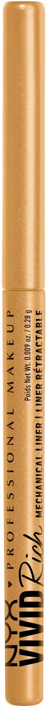 NYX PROFESSIONAL MAKEUP Vivid Rich Mechanical Eyeliner 01 Amber Stunner