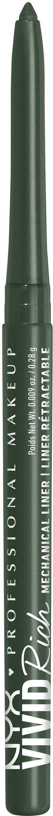 NYX PROFESSIONAL MAKEUP Vivid Rich Mechanical Eyeliner 08 Emerald Empire
