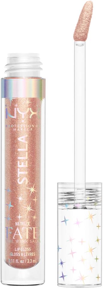 NYX Professional Makeup Winx Fairy Lip Gloss 06 Stella (Light)