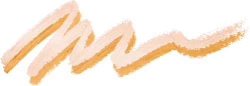 Logo, jossa on mustat ylä- ja alataustat ja keskellä beige sivellinlankamainen viiva.