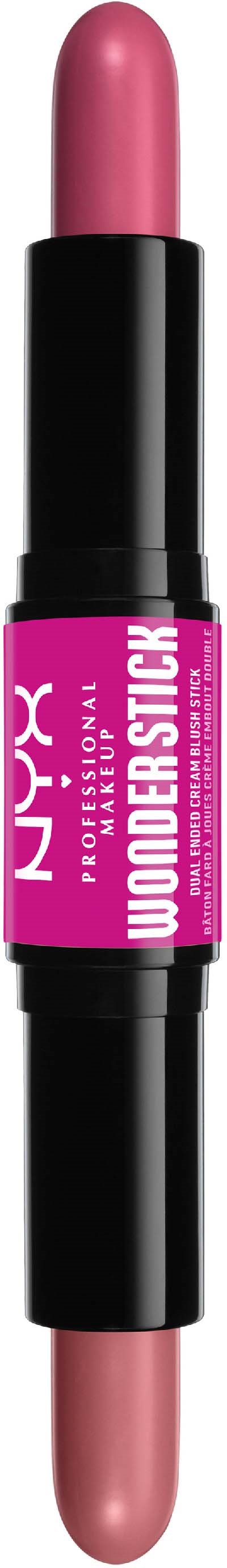 NYX PROFESSIONAL MAKEUP Wonder Stick Dual-Ended Cream Blush Stick 01 Light Peach + Baby Pink