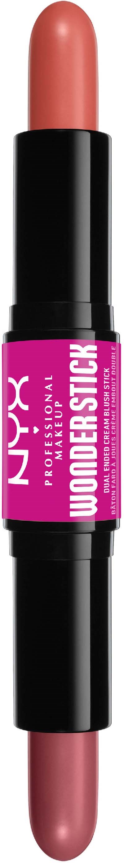 NYX PROFESSIONAL MAKEUP Wonder Stick Dual-Ended Cream Blush Stick 02 Honey Orange + Rose