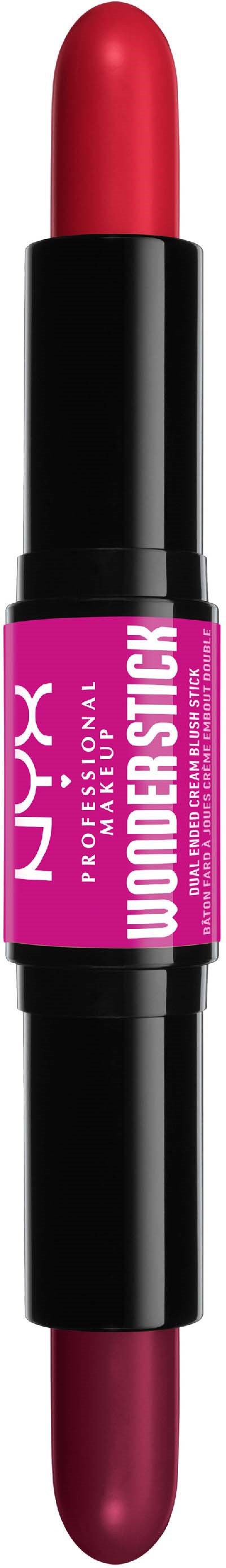 NYX PROFESSIONAL MAKEUP Wonder Stick Dual-Ended Cream Blush Stick 05 Bright Amber + Fuchsia