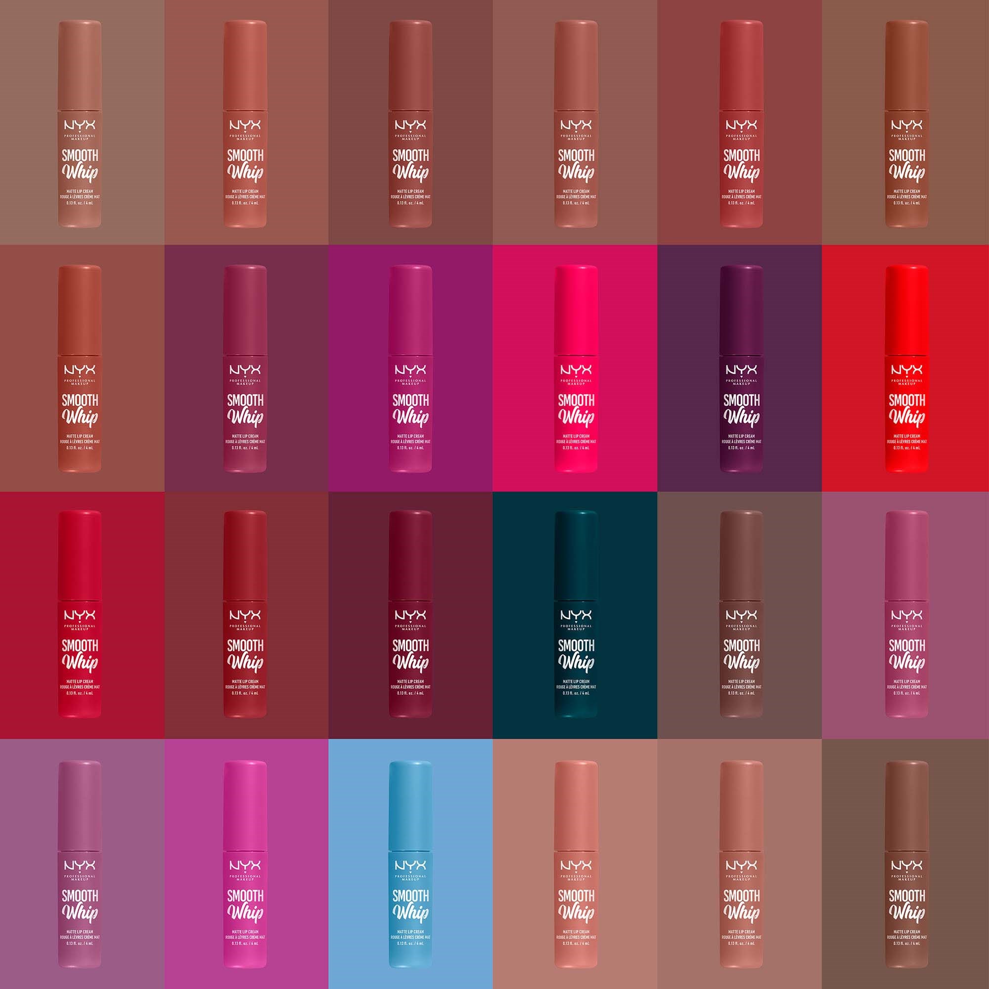 NYX PROFESSIONAL MAKEUP Smooth Whip Matte Lip Cream 01 Pancake Stacks (obrázok 5)