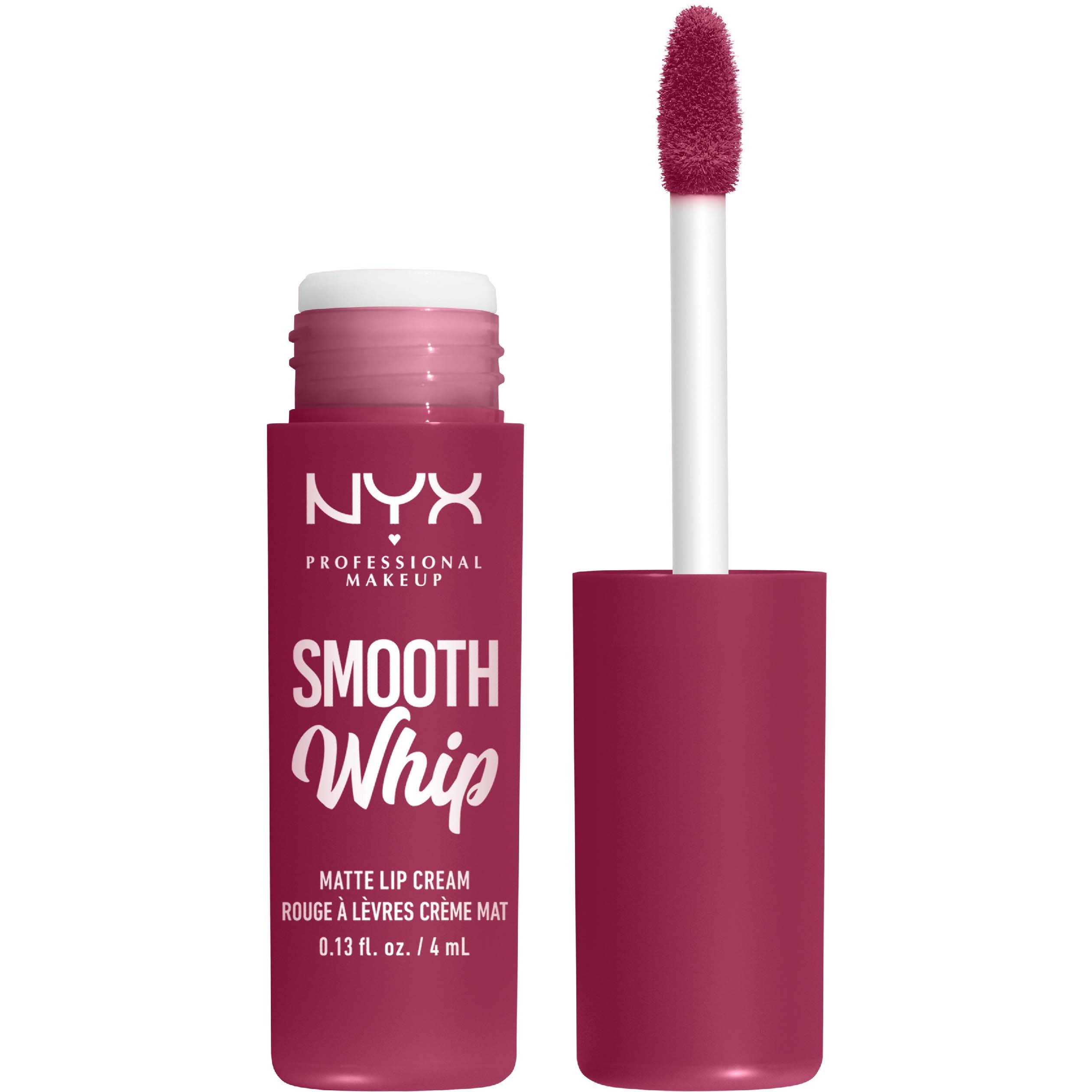 NYX PROFESSIONAL MAKEUP Smooth Whip Matte Lip Cream 08 Fuzzy Slippers (obrázok 5)