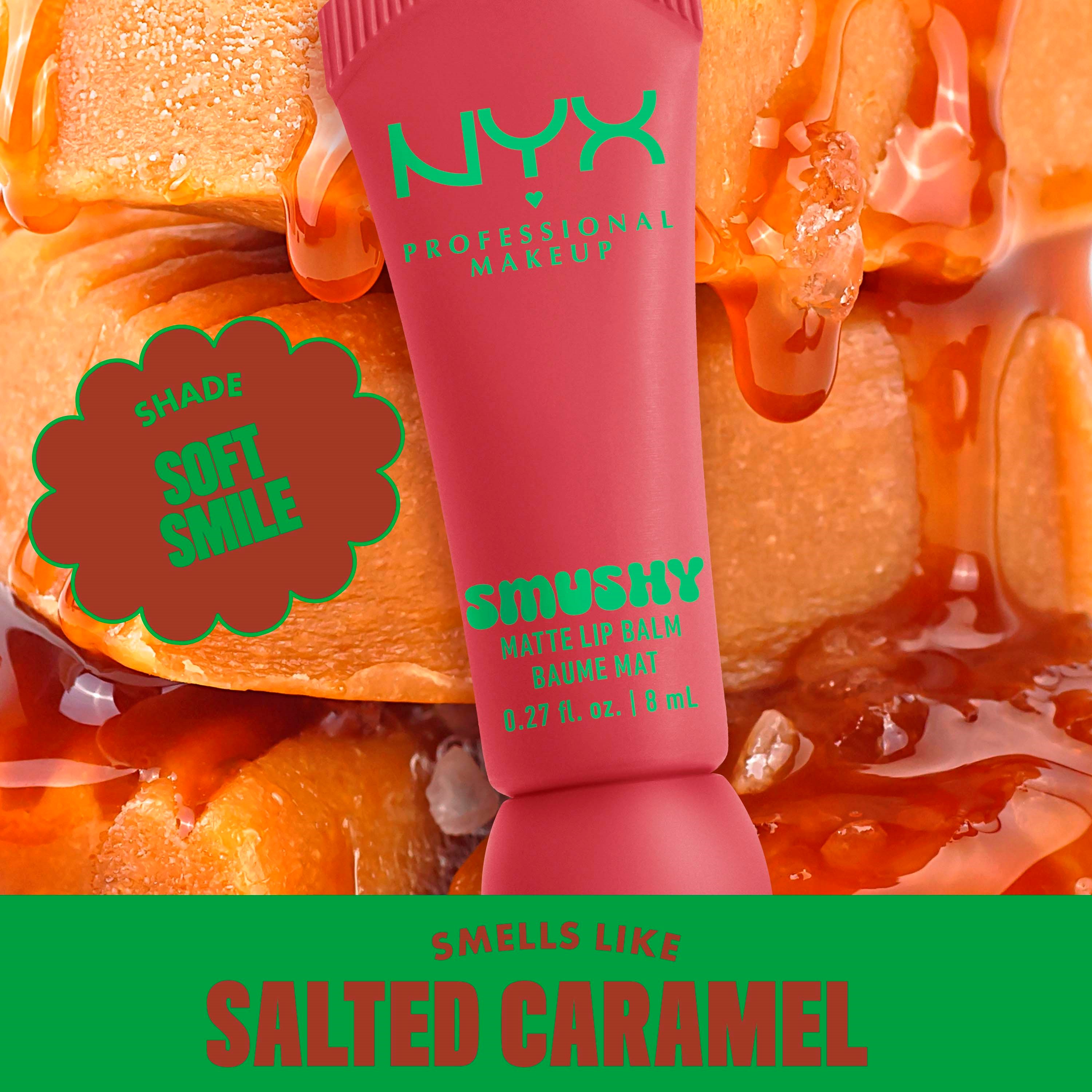 NYX PROFESSIONAL MAKEUP Smushy Matte Lip Balm 6 Soft Smile (obrázok 6)