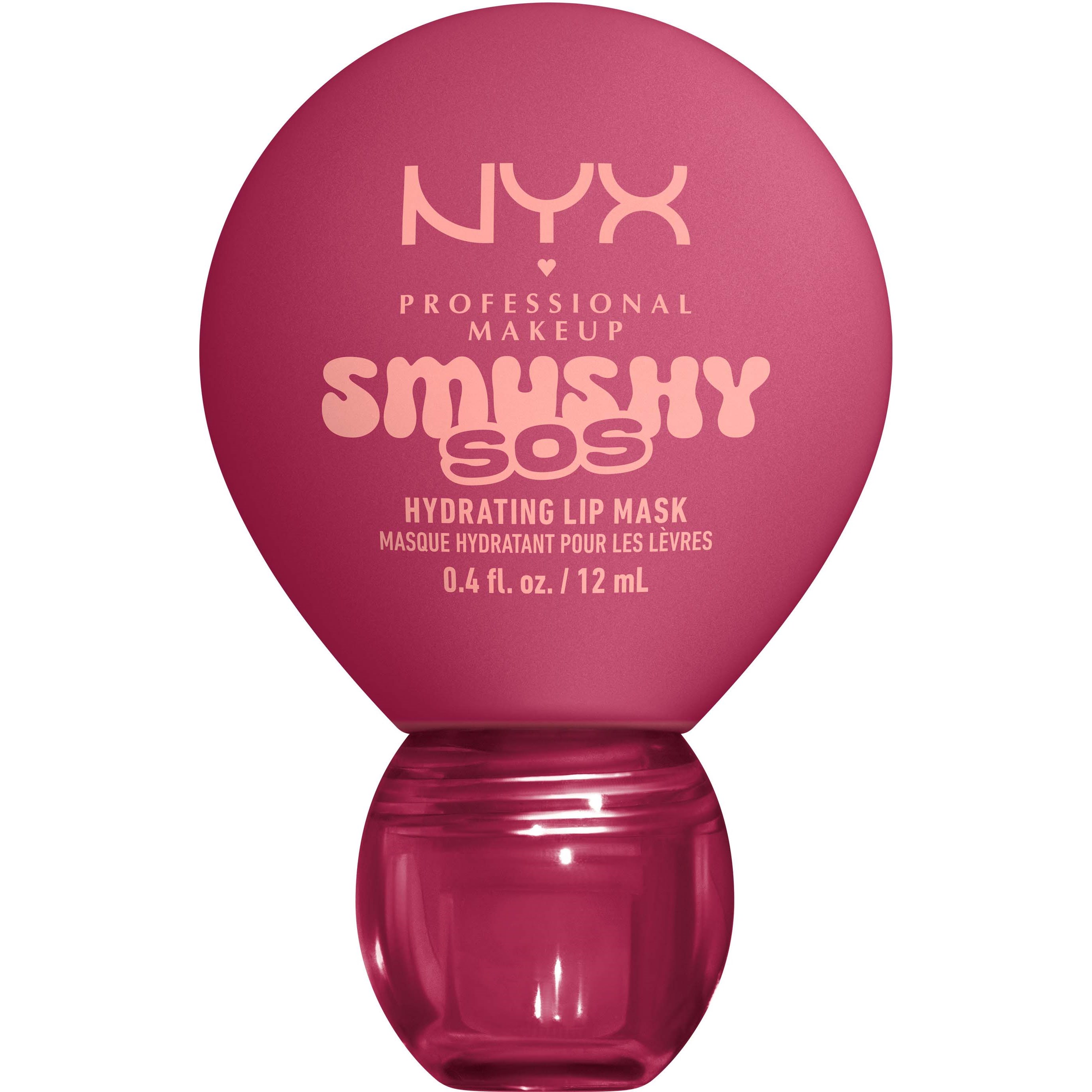 NYX Professional Makeup Smushy SOS Hydrating Lip Mask 12 ml - 06 Rose Recharge