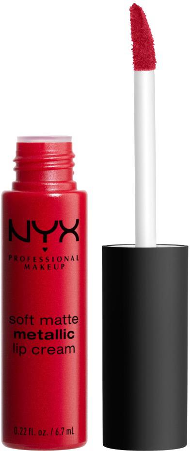 NYX PROFESSIONAL MAKEUP Soft Matte Metallic Lip Cream Monte Carlo