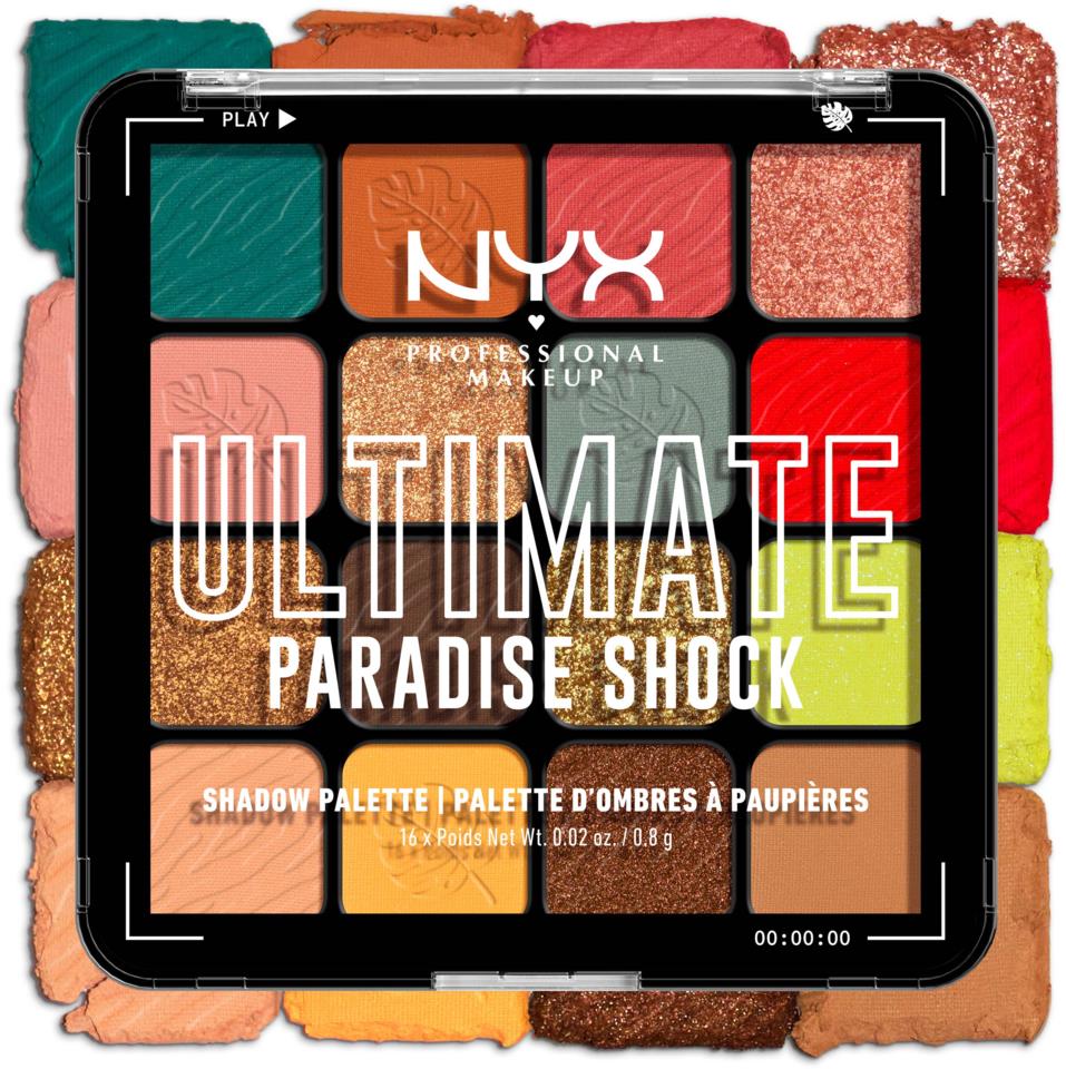 NYX Ultimate Shadow Palette 02W Paradise Shock