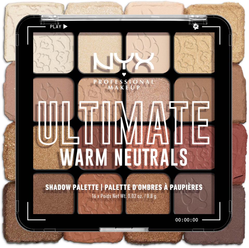 NYX Ultimate Shadow Palette 05W Warm Neutrals