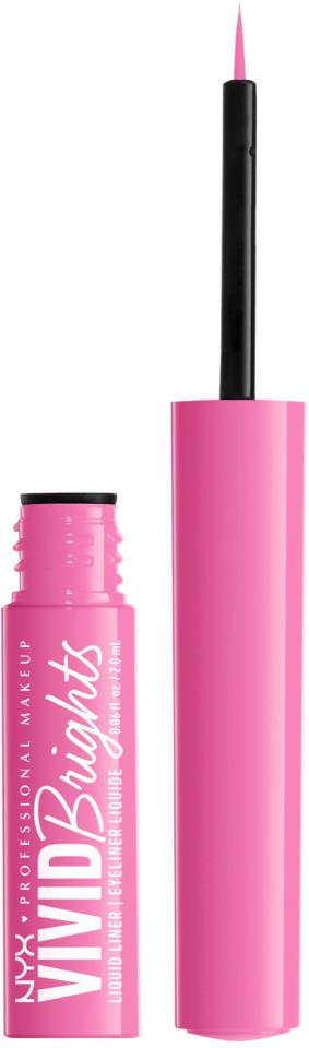 NYX Vivid Brights Liquid Liner 08 Don't Pink Twice