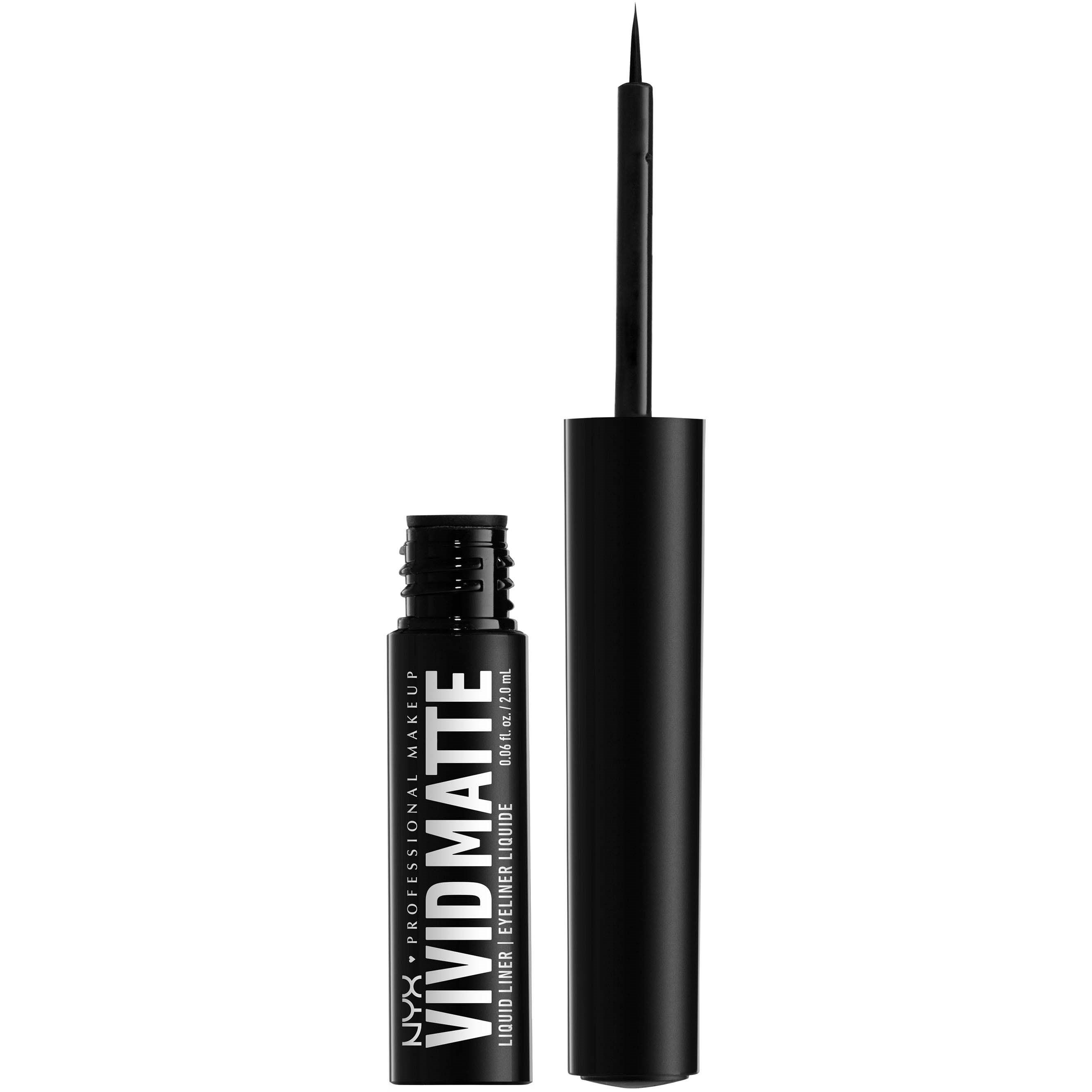 NYX PROFESSIONAL MAKEUP Vivid Matte Liquid Liner 01 Black