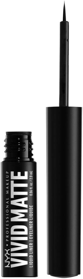 NYX Vivid Matte Liquid Liner 01 Black
