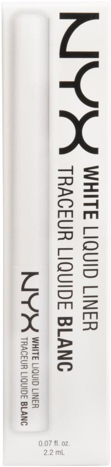 NYX PROFESSIONAL MAKEUP White Liquid Liner White