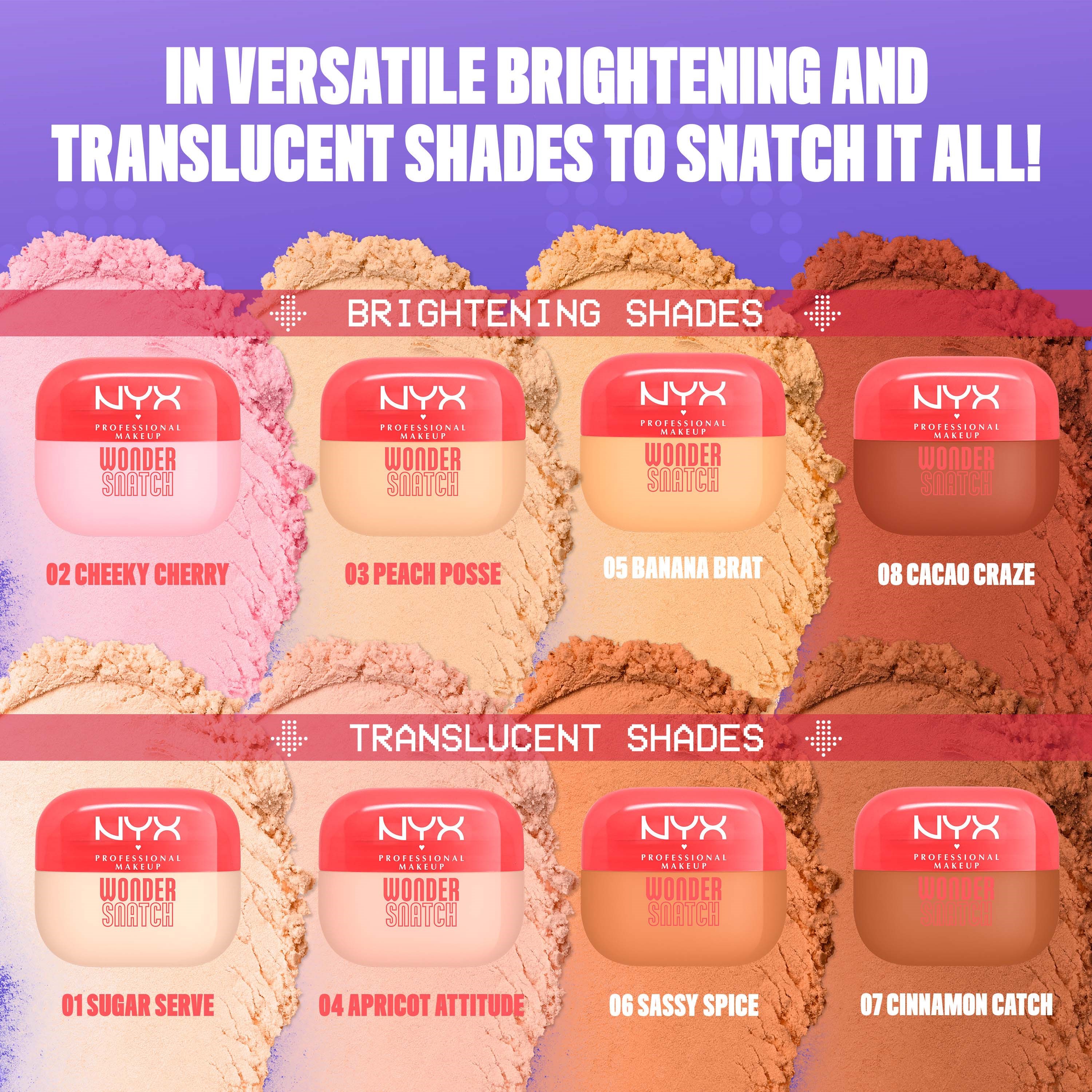 NYX PROFESSIONAL MAKEUP Wonder Snatch Powder 06 Sassy Spice (obrázok 4)
