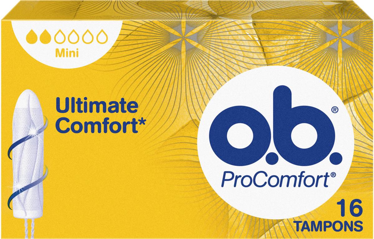 O.B. ProComfort Tampons 16-pack Mini | lyko.com