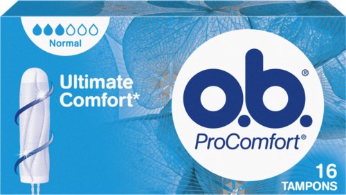 O.B. ProComfort Tampons 16-pack Normal