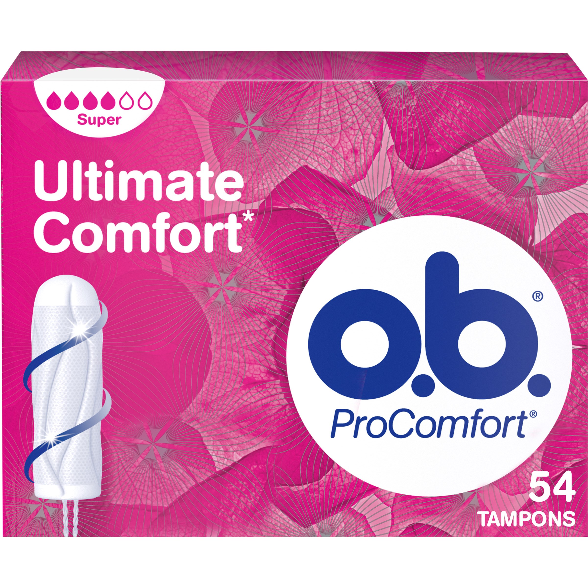 Läs mer om O.B. ProComfort Super 54 pcs