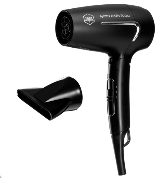 OBH Nordica Björn Axén Tools Flow Travel Hair Dryer Foldable 1200-1600 W