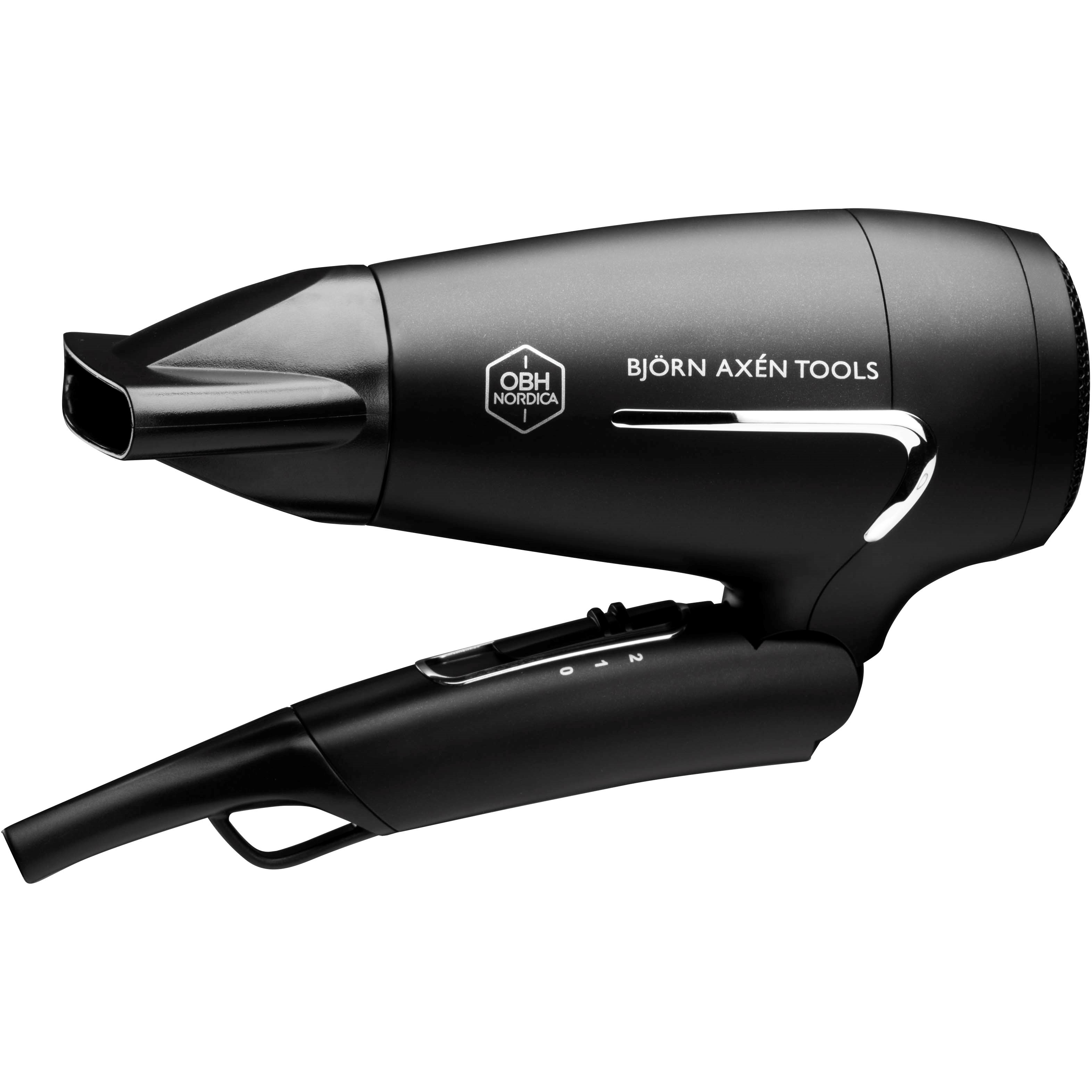 Alternativ bild 1 för OBH Nordica Björn Axén Tools Flow Travel Hair Dryer Foldable 1200-1600