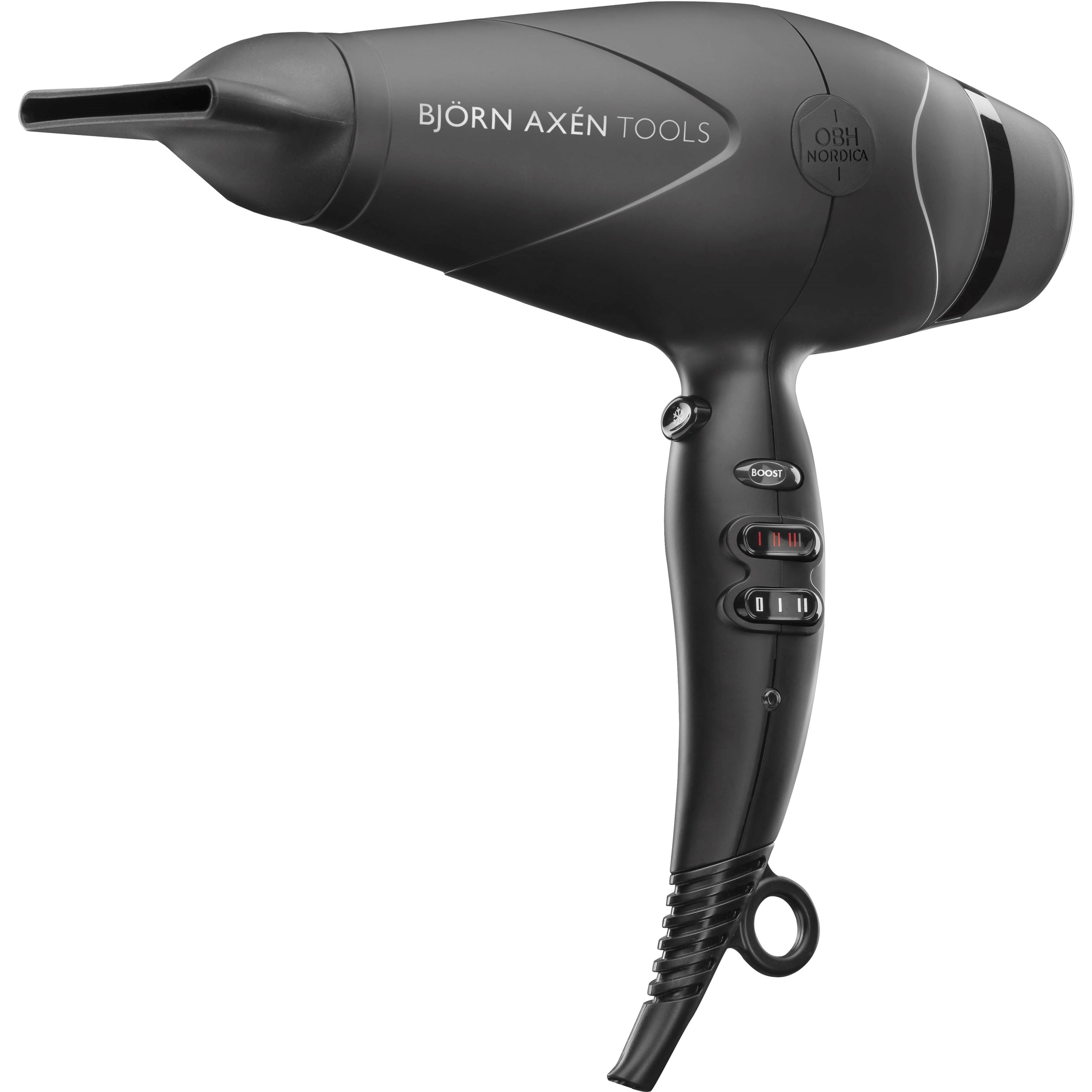 OBH Nordica Björn Axén Tools Silence Pro Hair Dryer 1900 W With Diffus