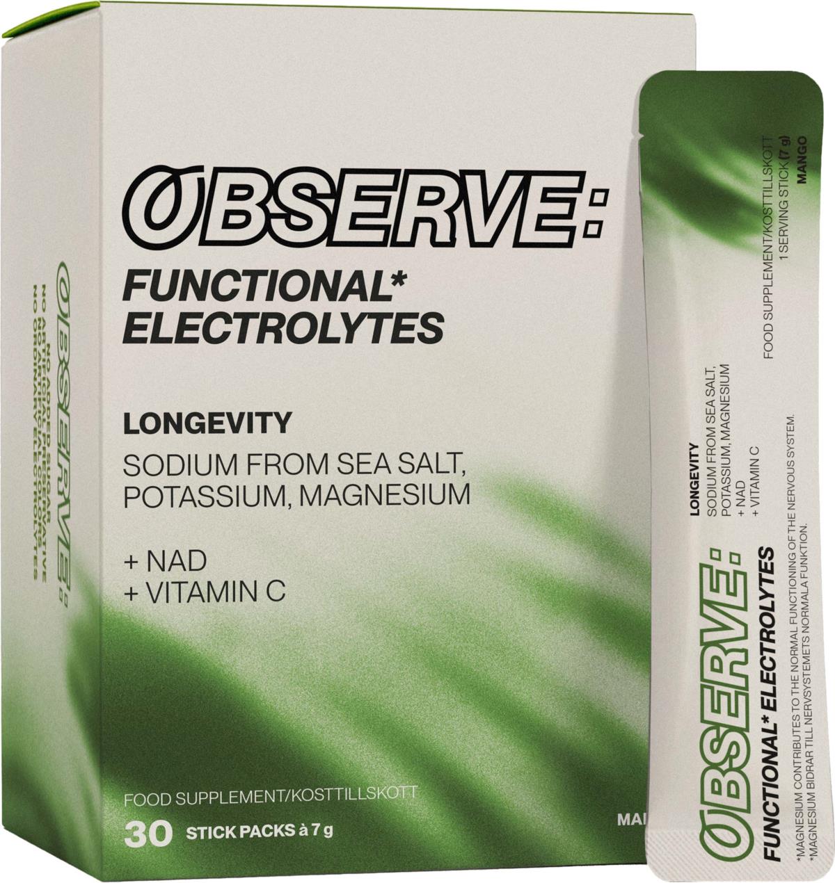 OBSERVE LONGEVITY Mango 30 st