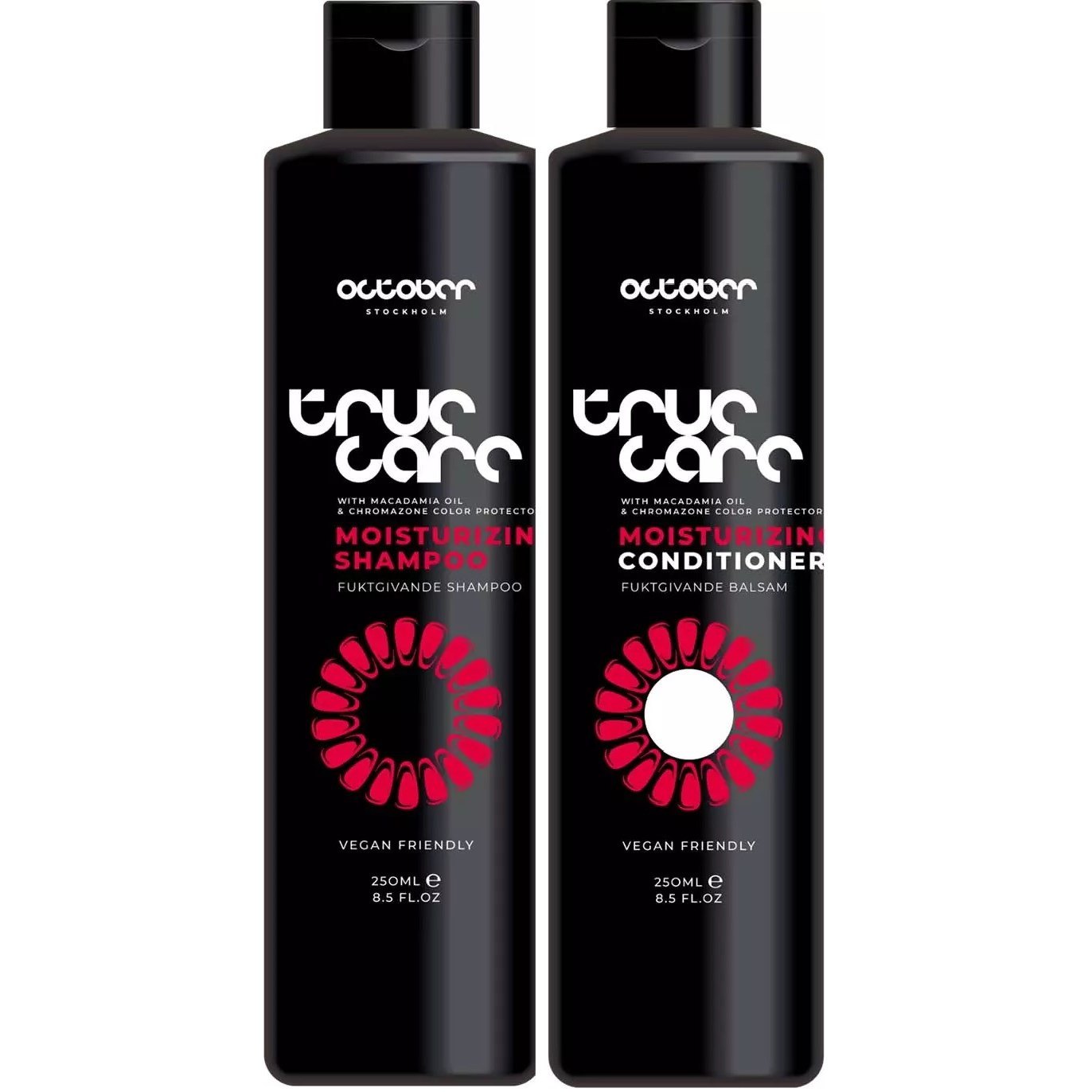 October Stockholm True Care Bundle Moisturizing Shampoo 250 ml & Conditioner 250 ml