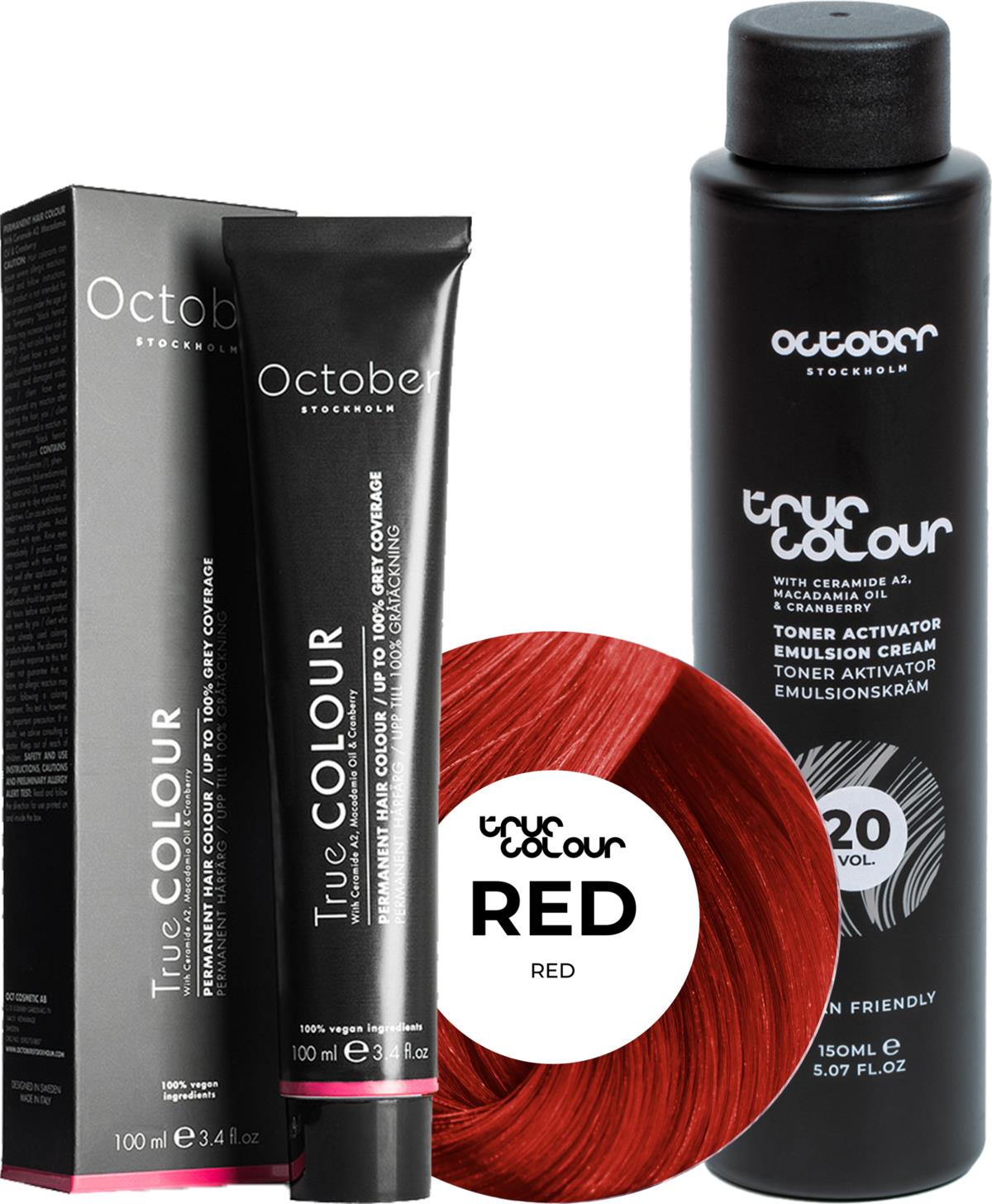 October Stockholm True Colour 20 Vol Colour Activator 150 ml & Colour ...