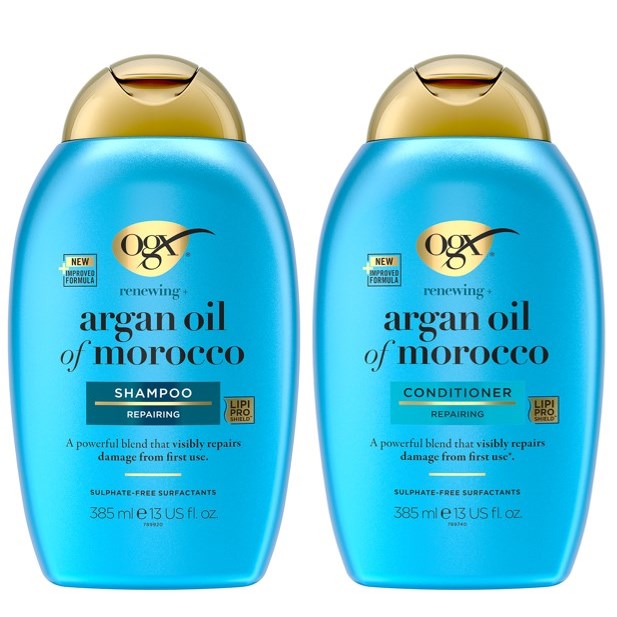 Ogx Argan Oil Shampoo 385 ml & Conditioner 385 ml