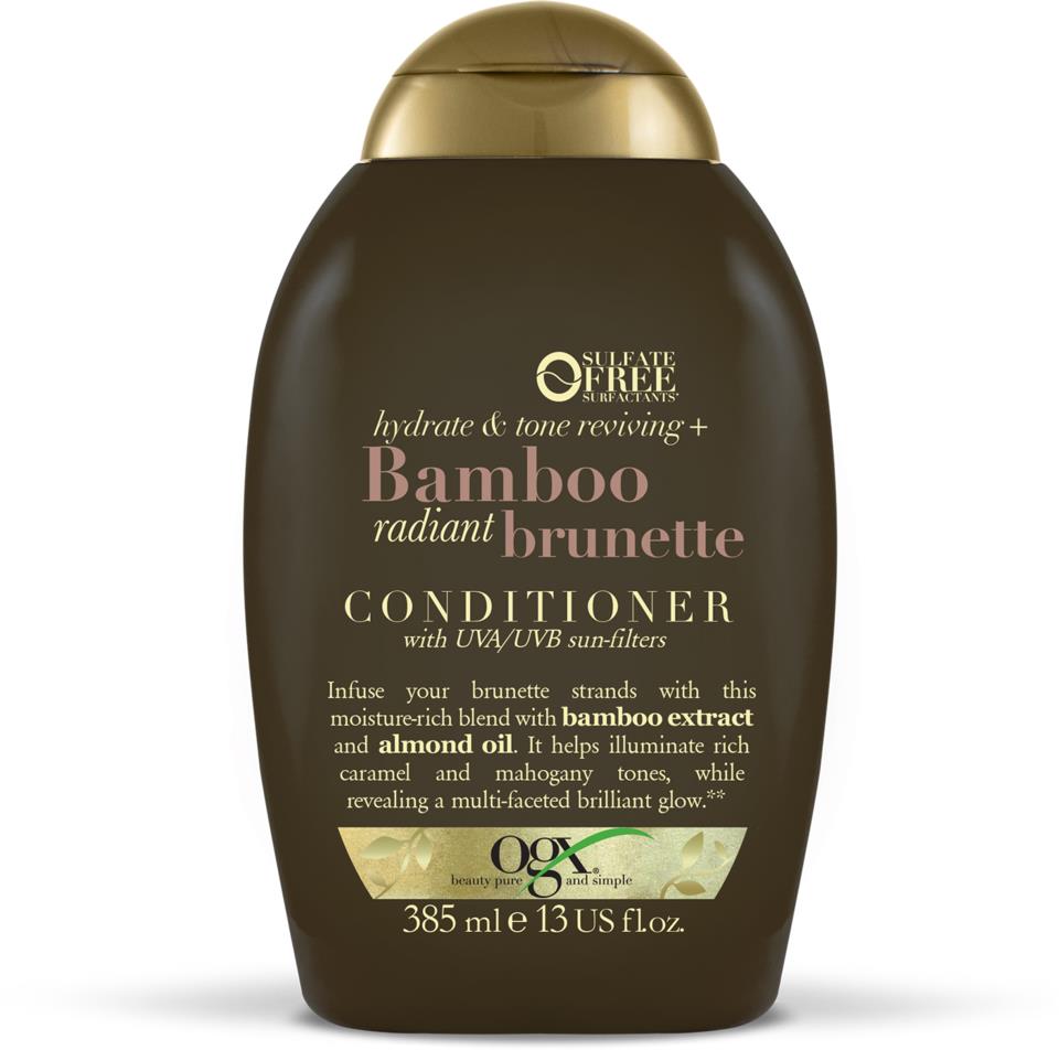 Ogx Bamboo Brunette Conditioner 385ml