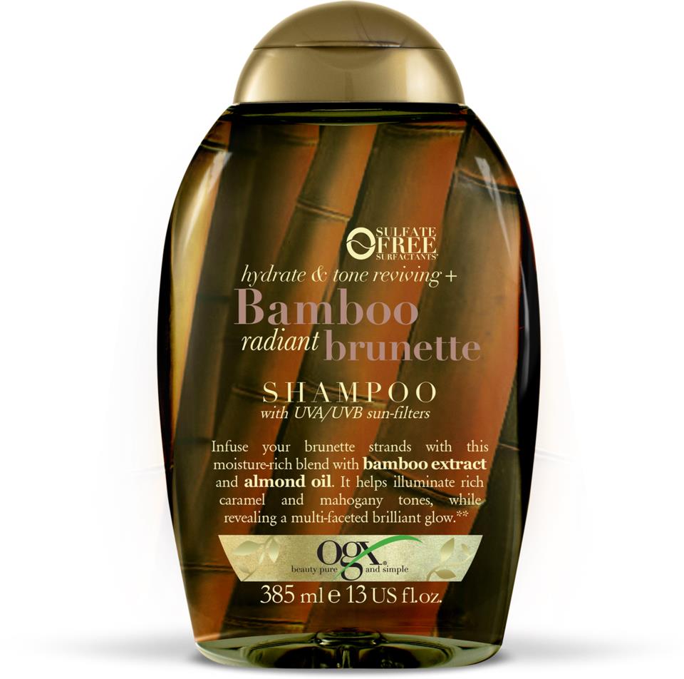 Ogx Bamboo Brunette Shampoo 385ml