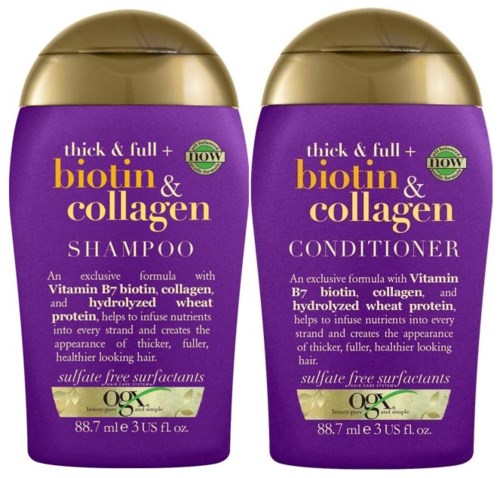 Ogx Biotin & Collagen Shampoo 88.7 ml & Conditioner 88.7 ml