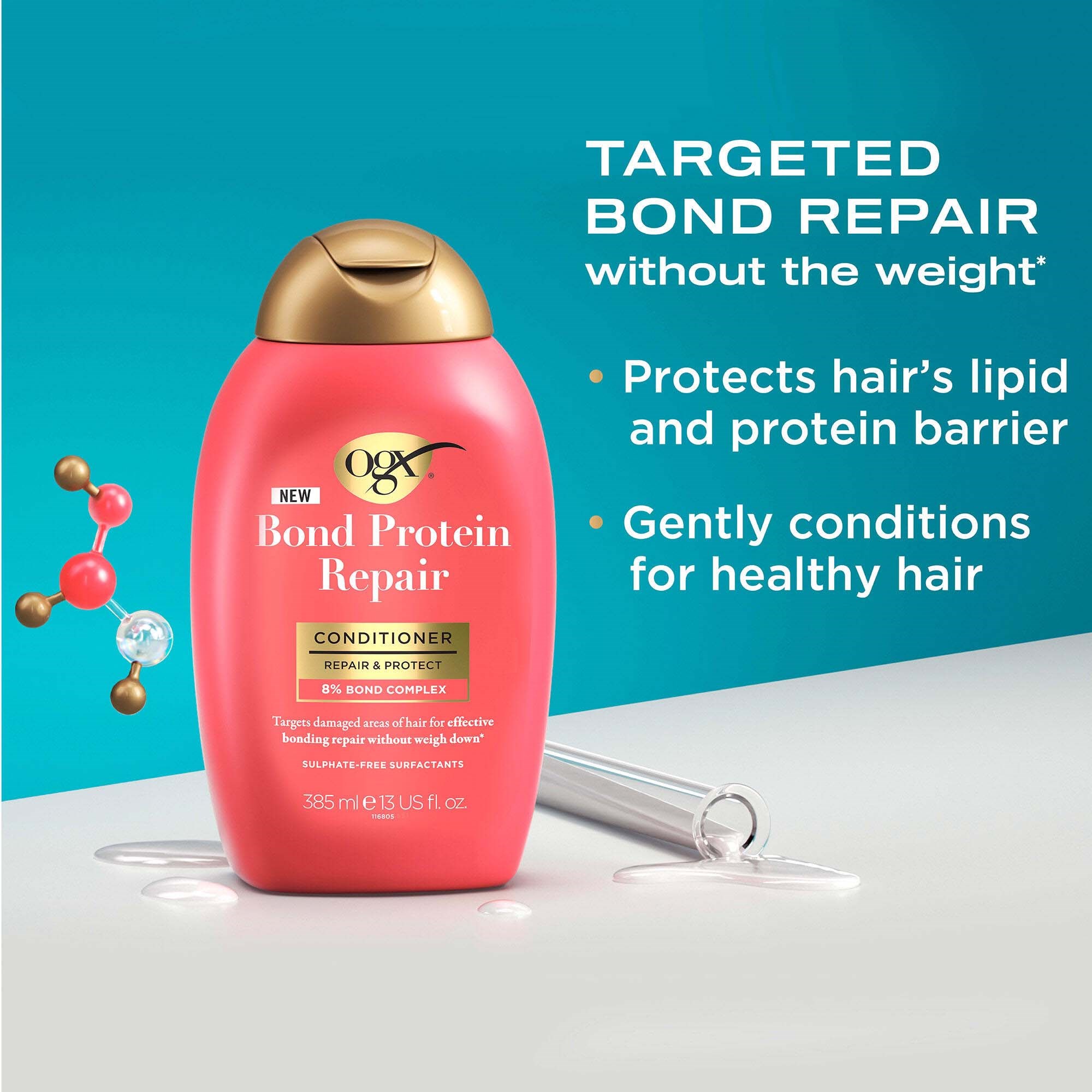 Ogx Bond Repair Conditioner 385 ml (obrázok 4)