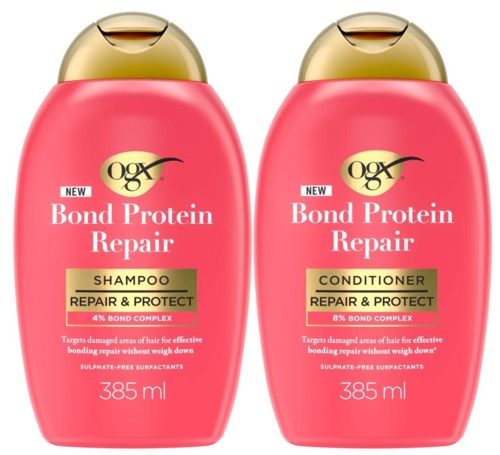 Ogx Bond Repair Shampoo 385 ml & Conditioner 385 ml