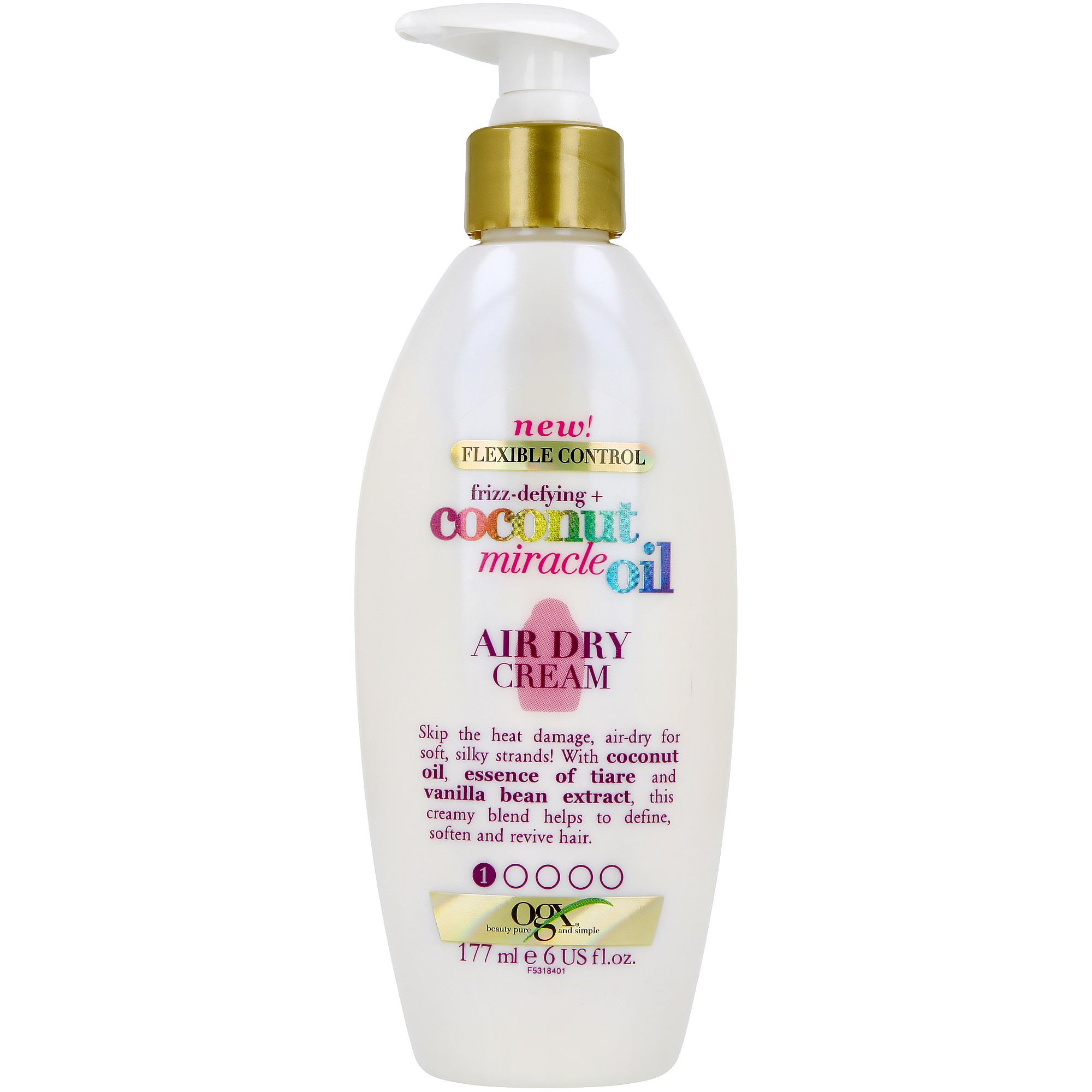 Läs mer om Ogx Coconut Miracle Oil Air Dry Cream 177 ml