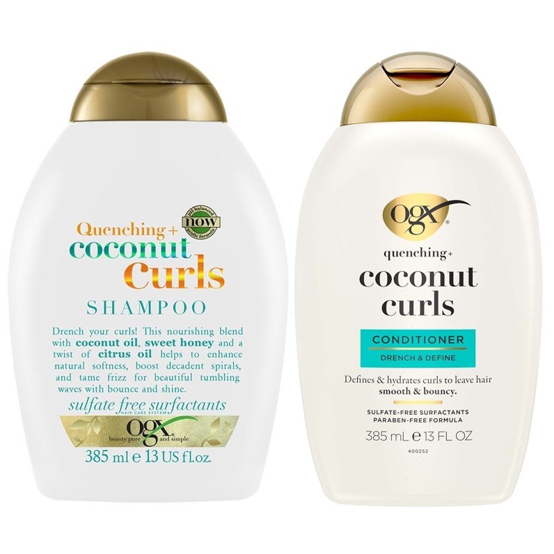 Ogx Coconut Curls Shampoo 385 ml & Conditioner 385 ml