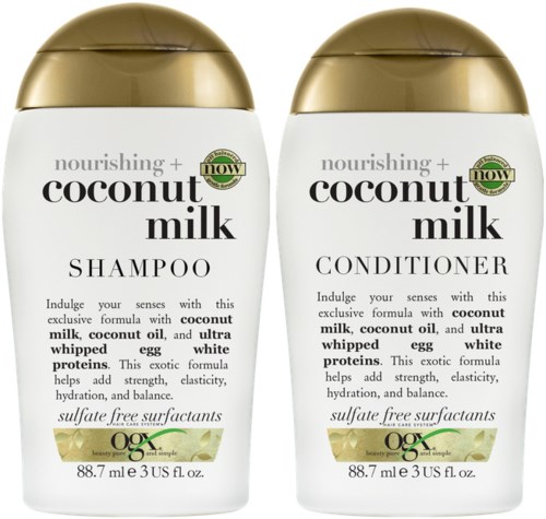 Ogx Coconut Milk Shampoo 88.7ml + Conditioner 88.7ml