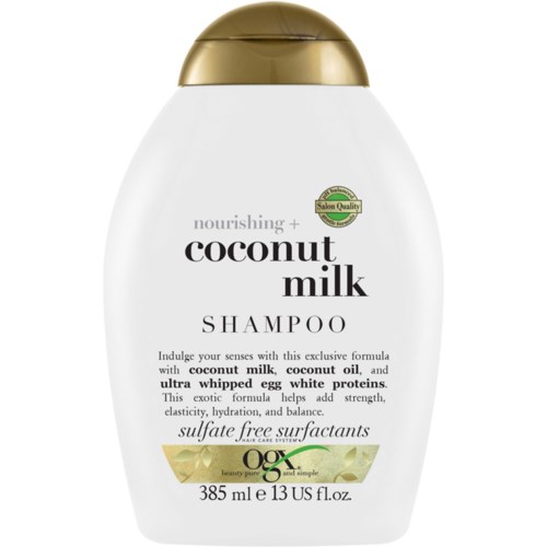 Läs mer om Ogx Coconut Milk Shampoo 385 ml