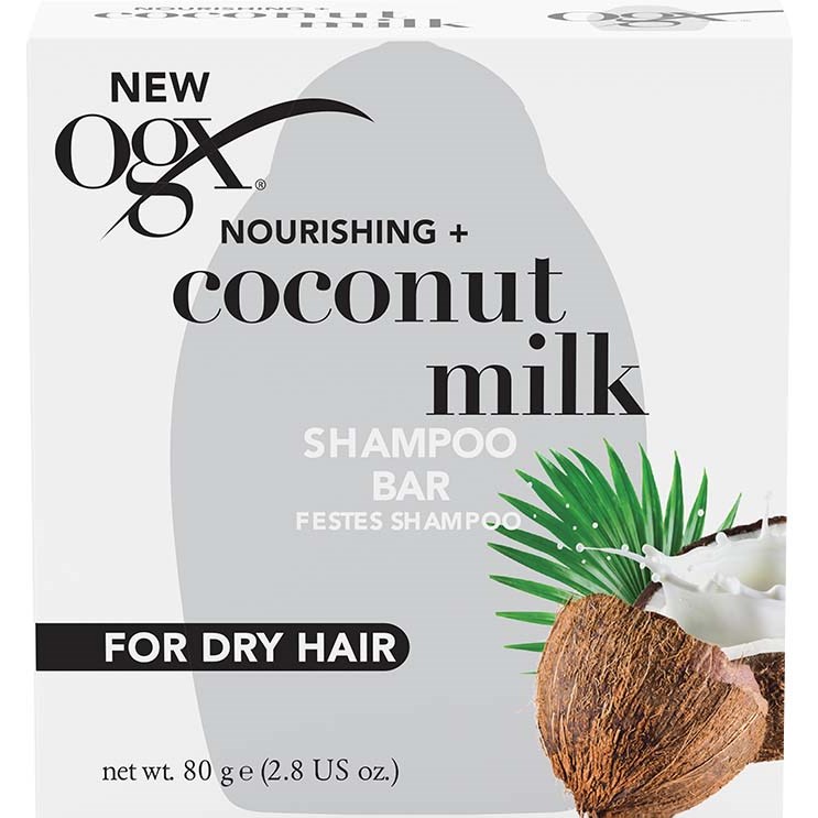 Läs mer om Ogx Coconut Milk Shampoo Bar 80 g